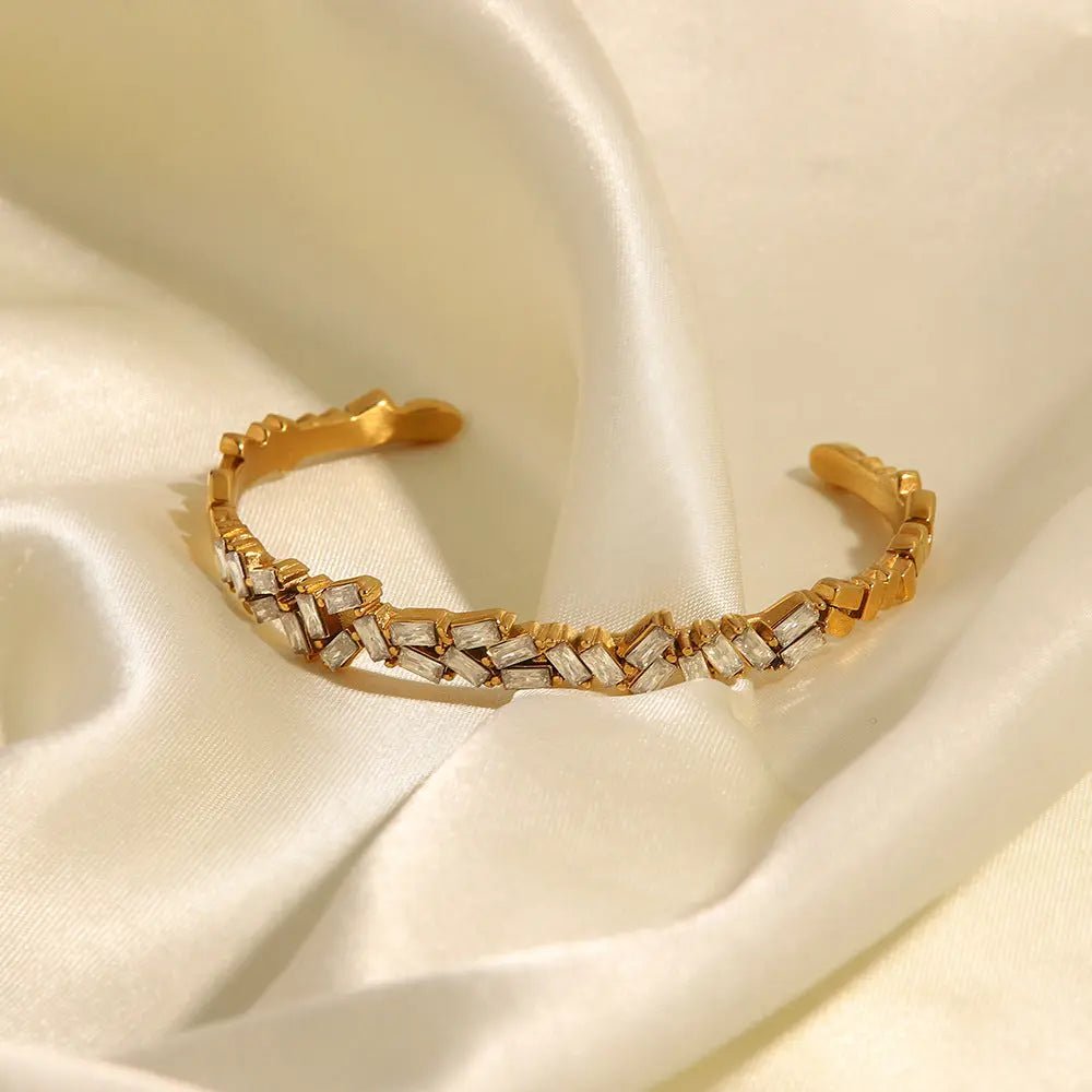 ZALONI - Luxe gouden armband voor vrouwen - Jouw Foto Shop